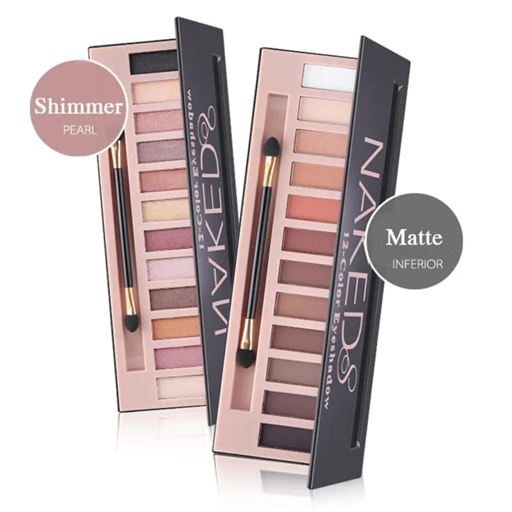 BestLand 2 Pack 12 Colors Makeup Nude