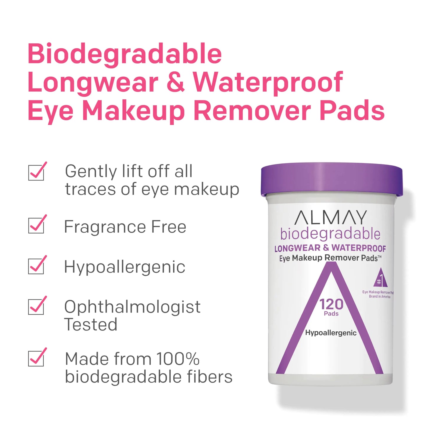 Almay Biodegradable Makeup Remover Pads