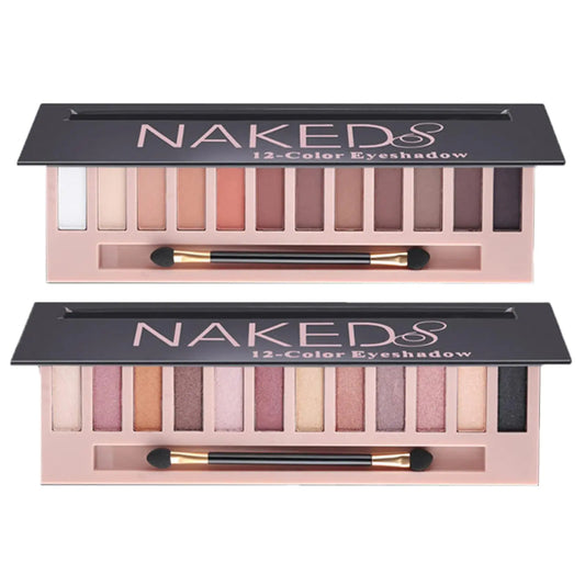 BestLand 2 Pack 12 Colors Makeup Nude