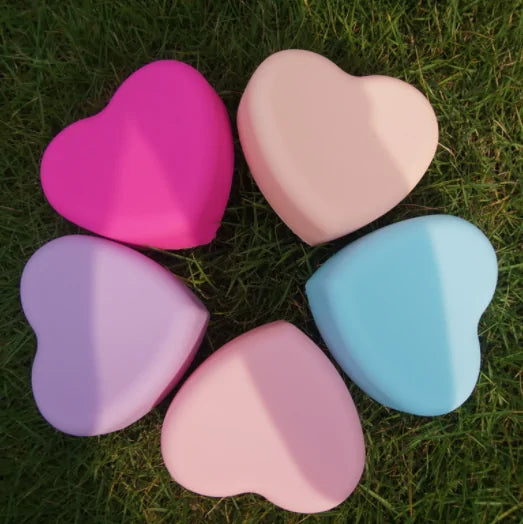 Heart Shaped Makeup Foundation Brush